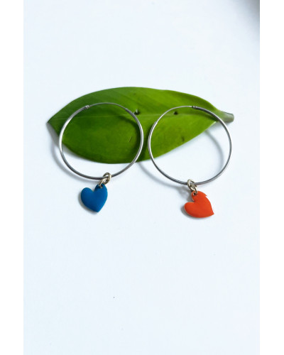 AROS CON PLATA CORAZÓN