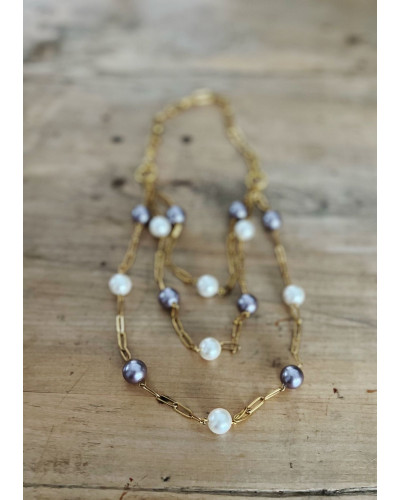 Gargantilla múltiple Perlas